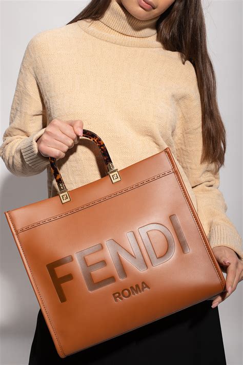 fendi sunshine shopper strap|fendi sunshine medium bag.